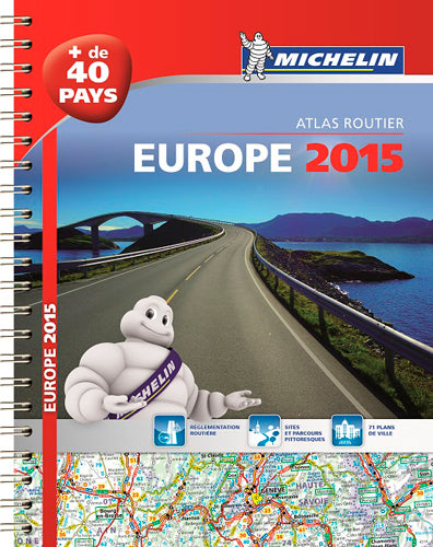 Europe 2015 : atlas routier : + de 40 pays Leisure, Home & Garden