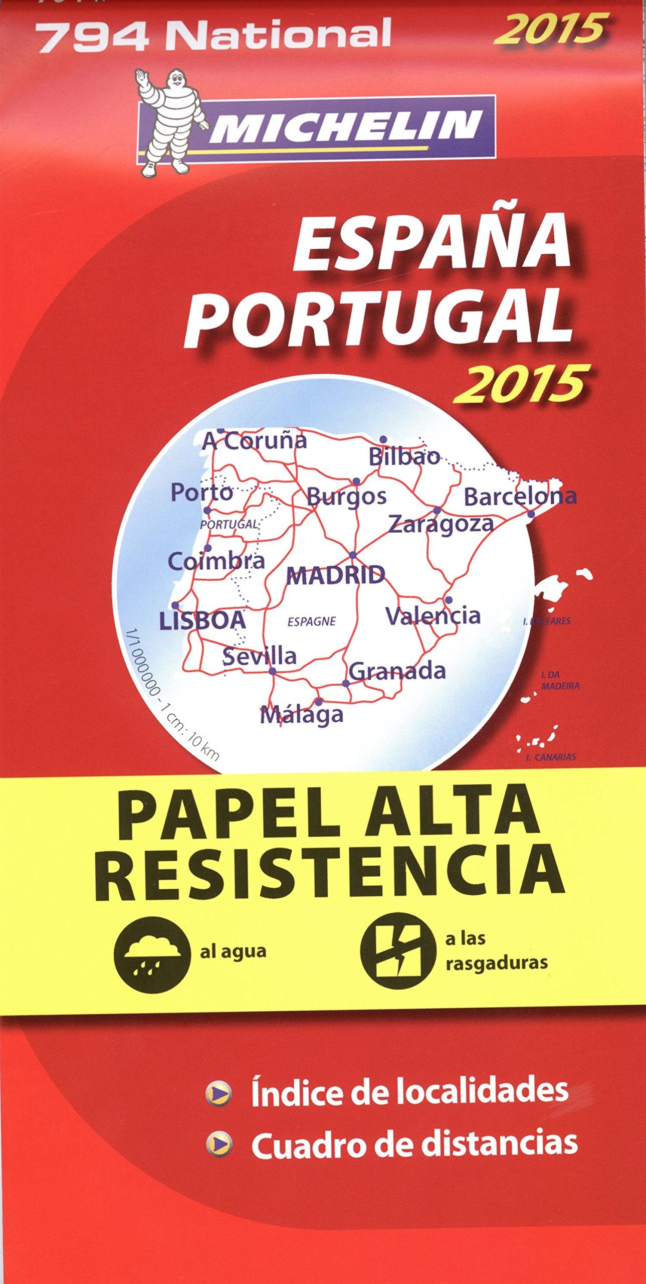 ESPANA, PORTUGAL 2015 - PAPEL ALTA RESISTENCIA / ESPAGNE, PORTUGAL 2015 - INDECHIRABLE book