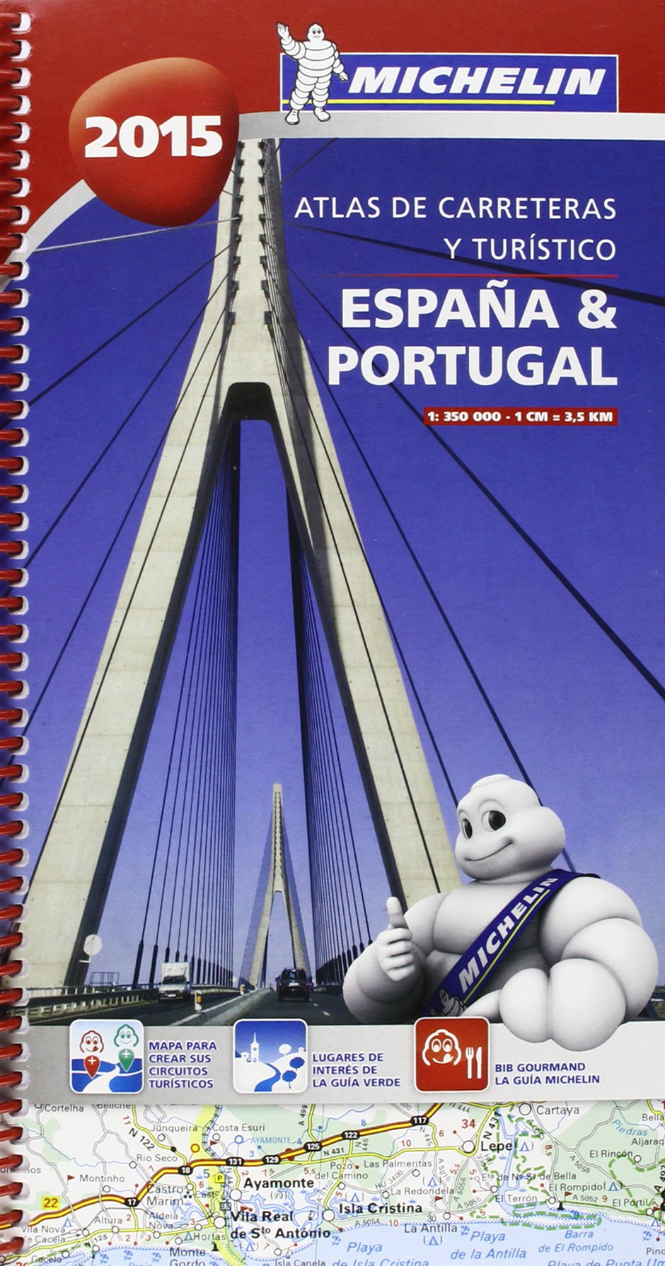 Atlas España-Portugal (Atlas de carreteras Michelin) Maps & Plans