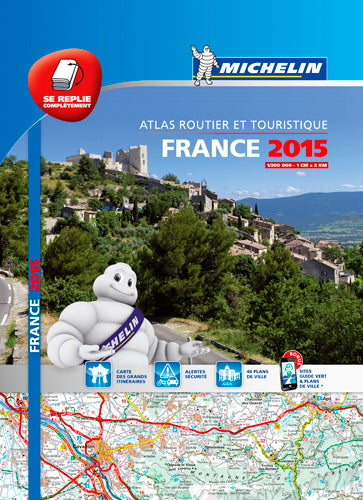 France 2015 : atlas routier et touristique : se replie complètement Geology & Geography