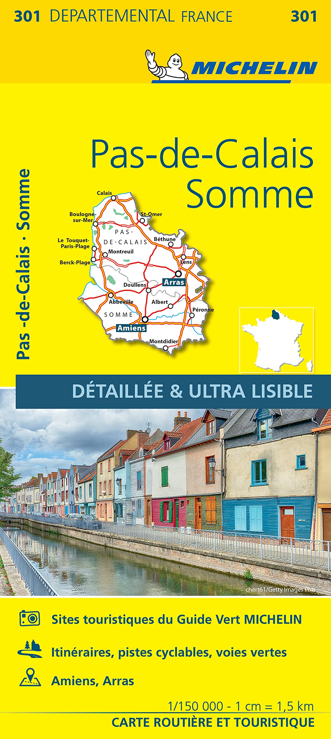 Pas-de-Calais, Somme - Michelin Local Map 301 Leisure, Home & Garden Books