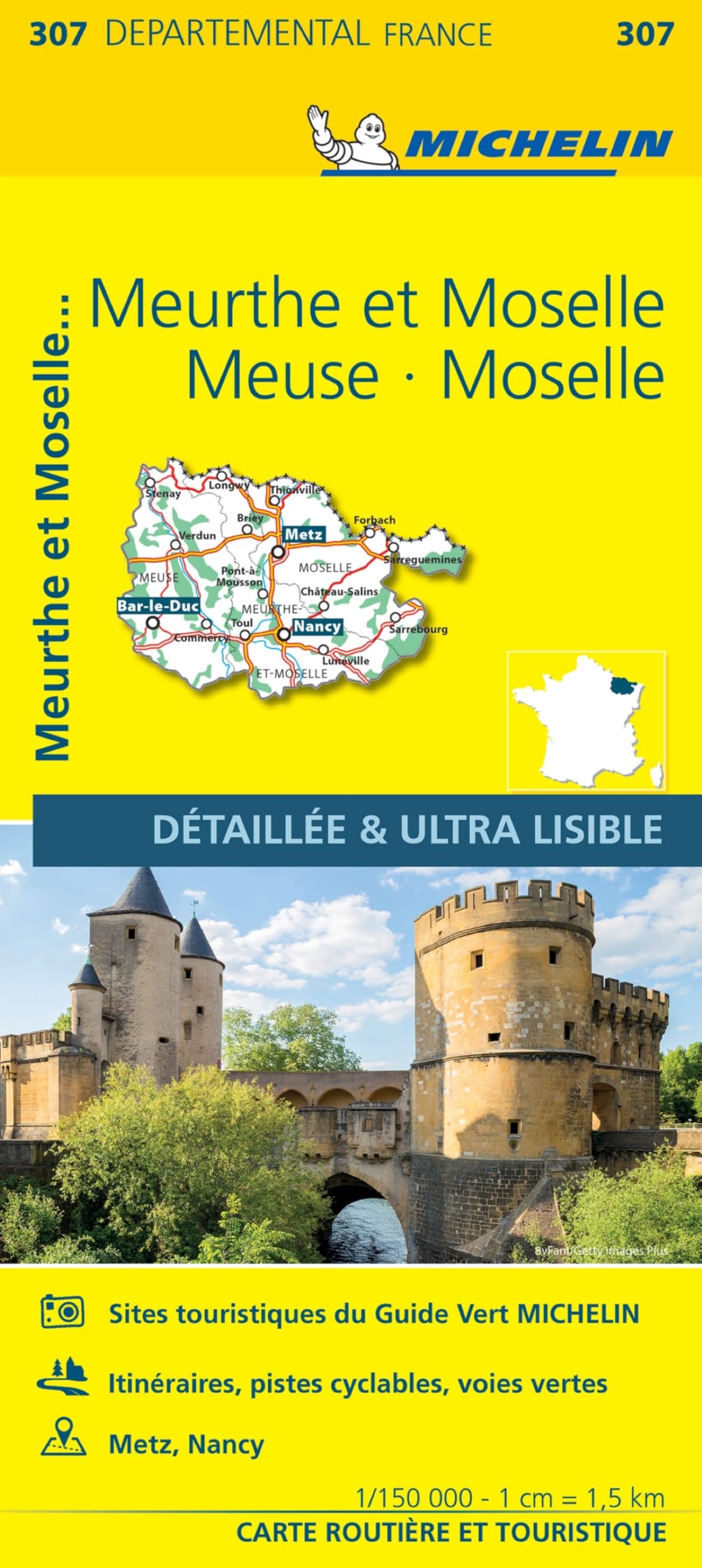 Michelin Meurthe-Mos. Meuse (Lothringen): Map (MICHELIN Localkarten) Leisure, Home & Garden