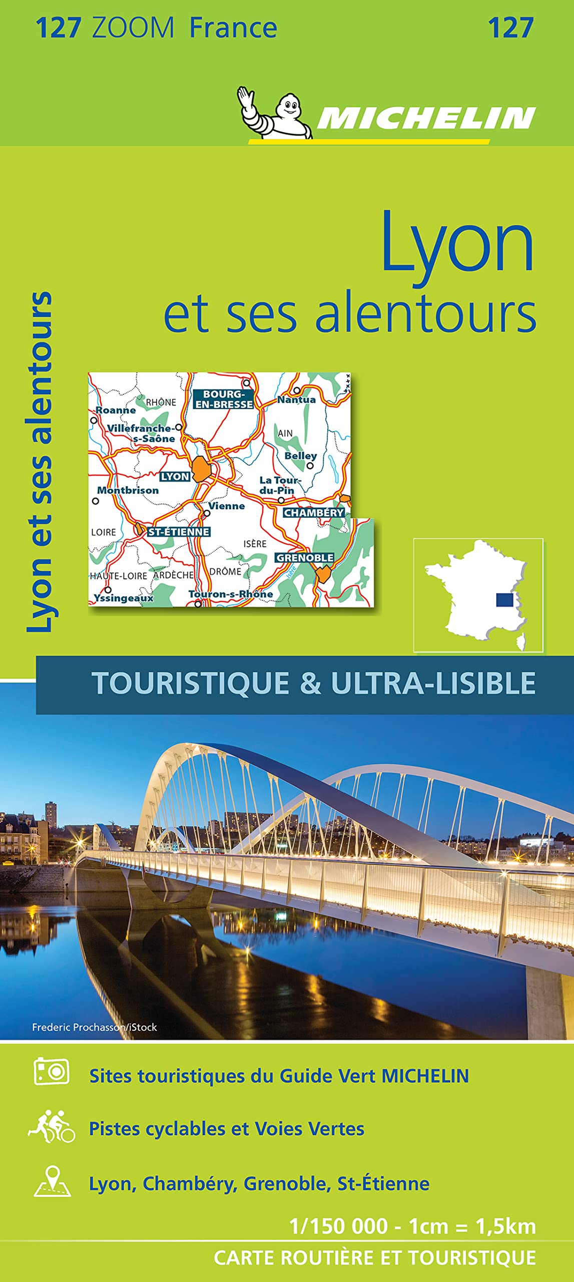 Carte Zoom Lyon et ses alentours book