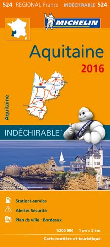 CARTE REGIONALE 524 AQUITAINE HR 2016 book