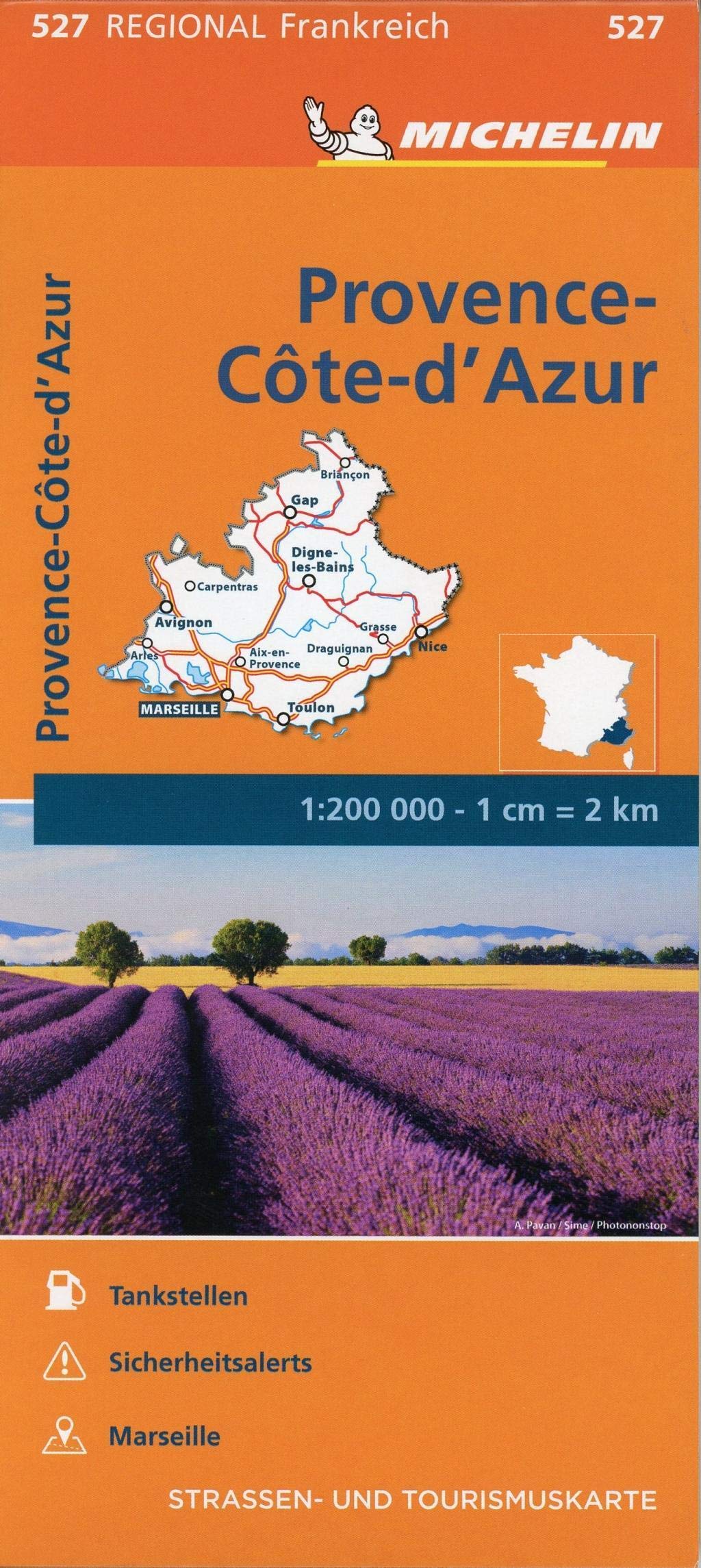 Michelin Provence Cote d'Azur Leisure, Home & Garden Books