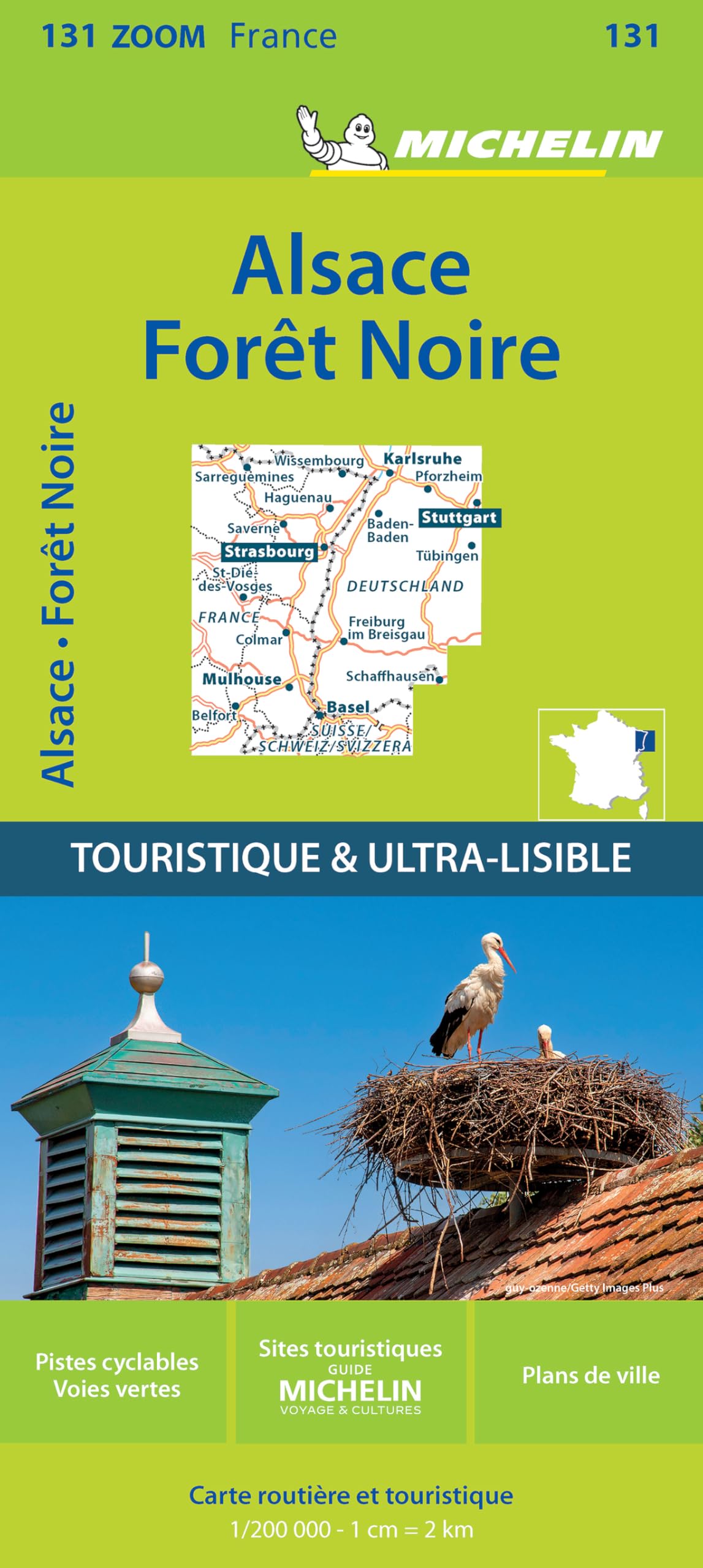 Michelin Oberrhein, Schwarzwald: Straßen- und Tourismuskarte 1:200.000 (MICHELIN Zoomkarten) Leisure, Home & Garden