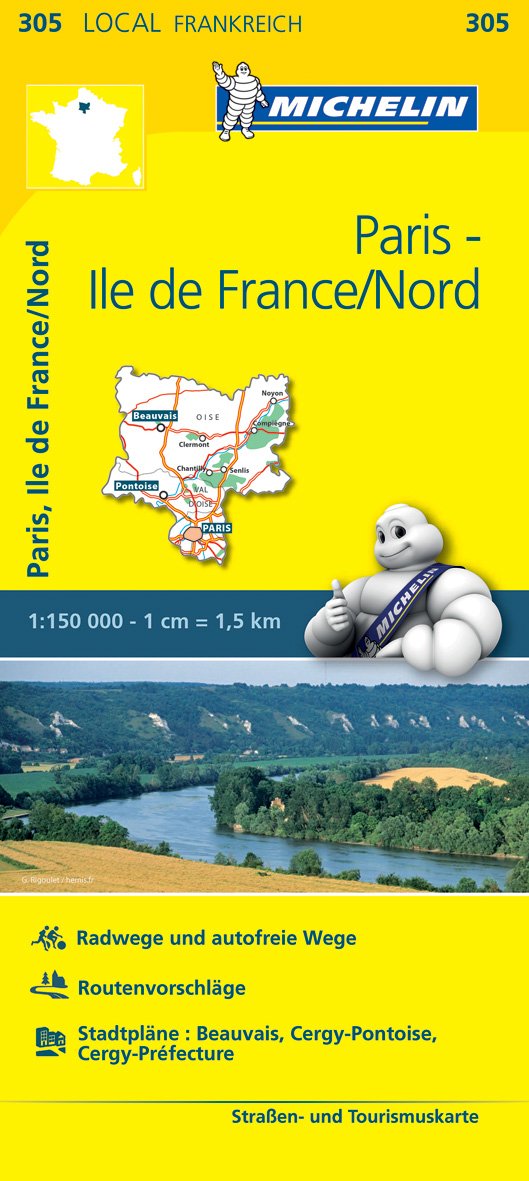 Michelin Paris - Ile de France / Nord Leisure, Home & Garden