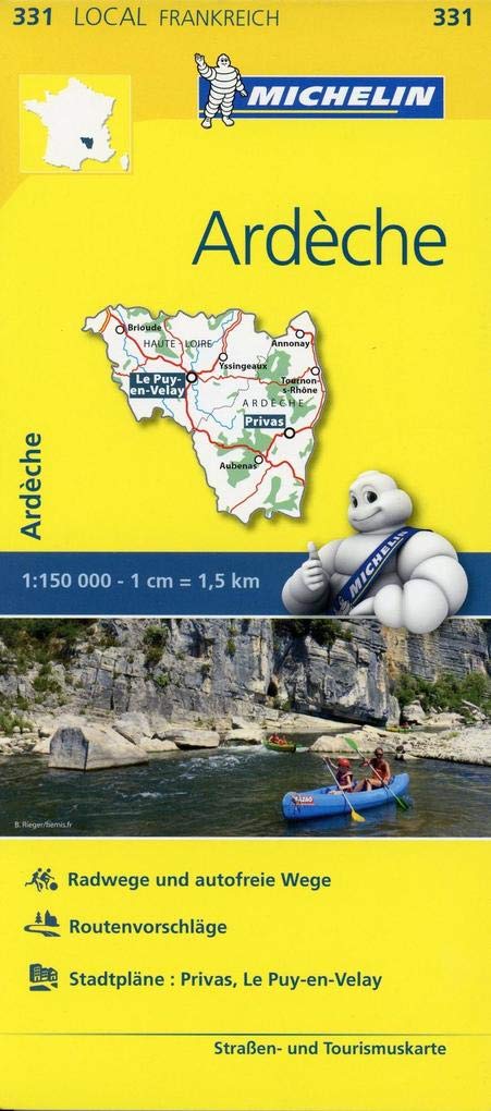 Michelin Ardeche-Haute Loire Leisure, Home & Garden Books
