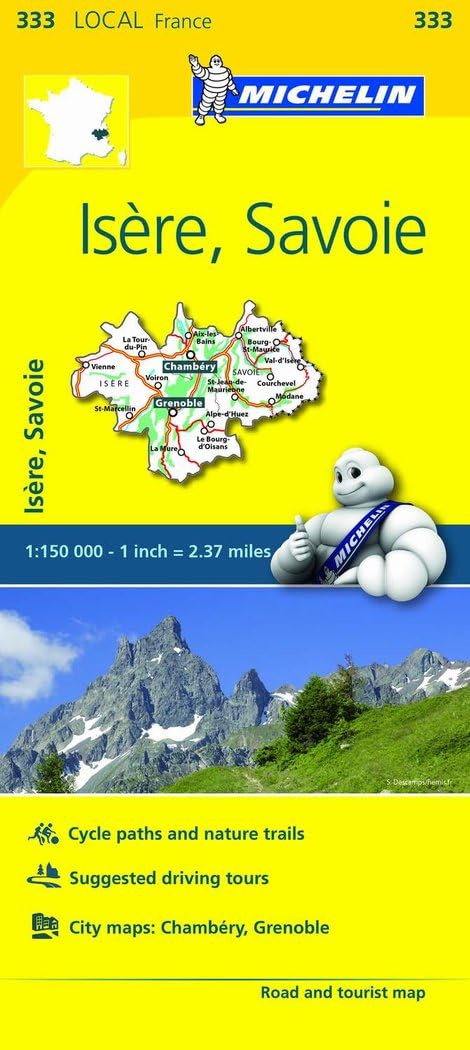 Michelin France Isère, Savoie book