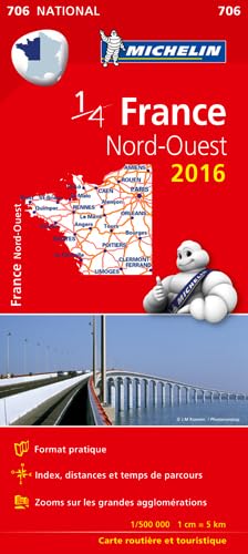 CARTE NATIONALE 706 FRANCE NORD-OUEST 2016 book