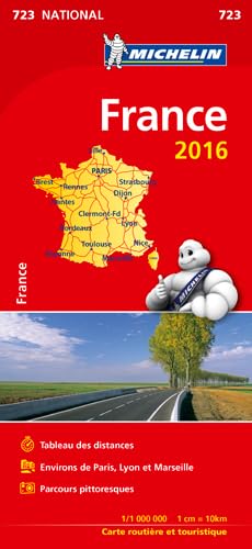 Michelin Frankreich 2016: Handatlas 1:1000000 (MICHELIN Nationalkarten, Band 723) Leisure, Home & Garden