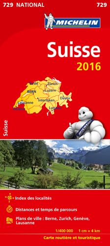 CARTE NATIONALE 729 SUISSE 2016 book
