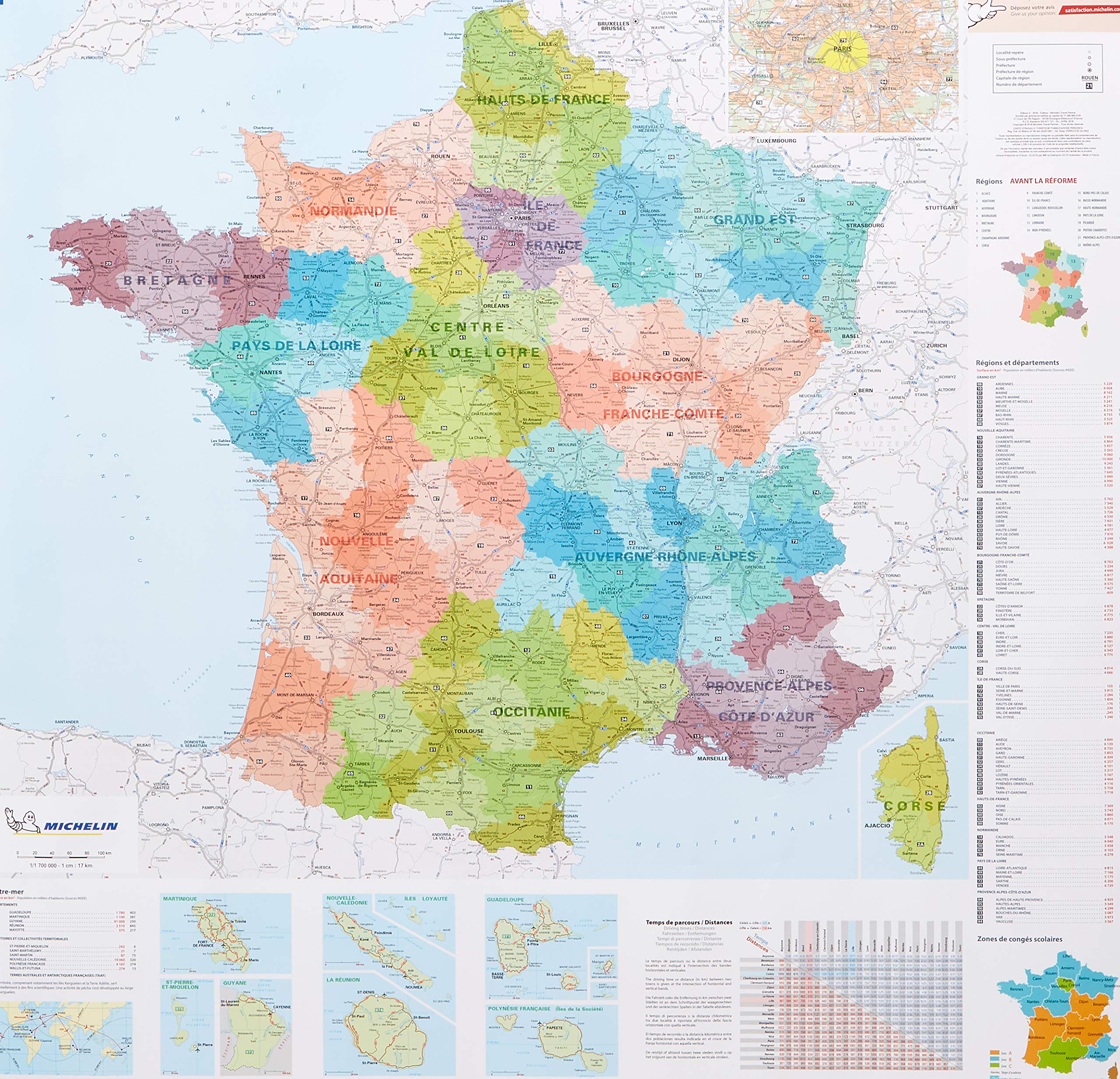 France Administrative (plastifié - sous gaine) book