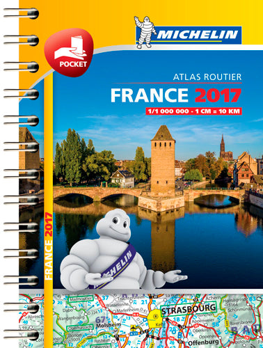 France 2017 : atlas routier : pocket book