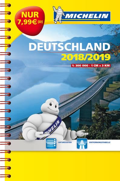 Michelin Kompaktatlas Deutschland 2018/2019 Leisure, Home & Garden