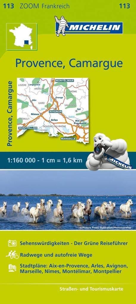 Michelin Zoomkarte Provence - Camargue 1 : 160 000 Leisure, Home & Garden