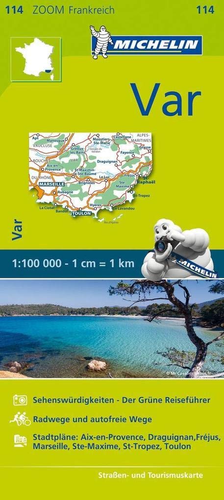 Michelin Zoomkarte Var - Grand Canyon du Verdon 1: 100 000 Leisure, Home & Garden