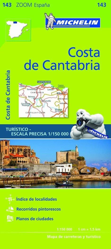 Costa de Cantabria - Zoom Map 143. 1 : 150 000 Leisure, Home & Garden