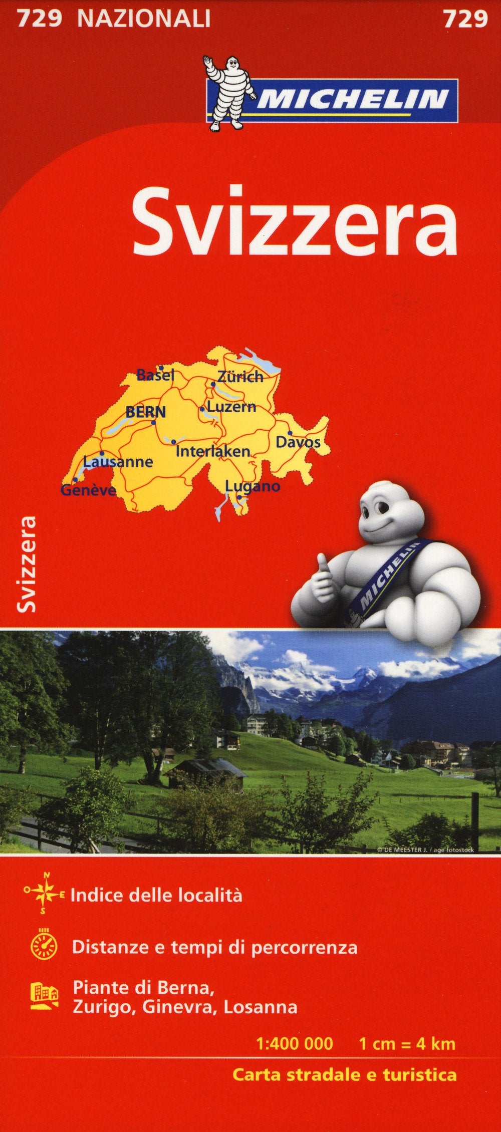 Svizzera 1:400.000 book
