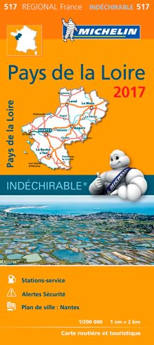 CARTE REGIONALE 517 PAYS DE LA LOIRE 2017 book