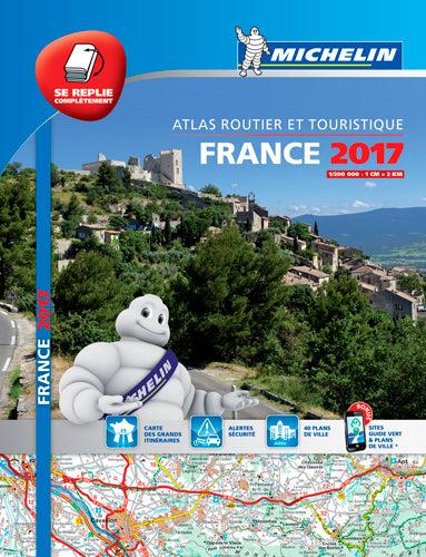 France 2017 : atlas routier et touristique : se replie complètement Geology & Geography