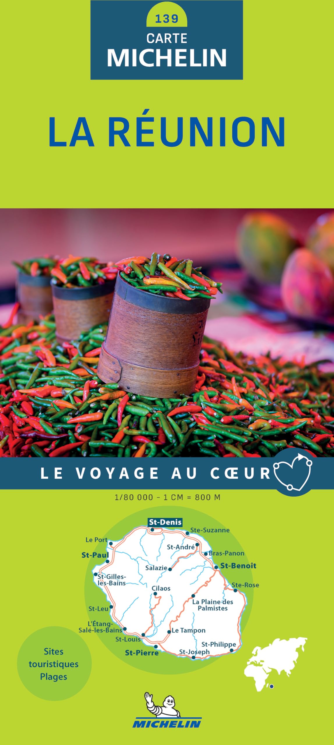 La Réunion (carta 11139) Leisure, Home & Garden