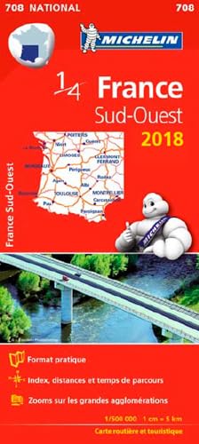 CARTE NATIONALE 708 FRANCE SUD-OUEST 2018 Leisure, Home & Garden
