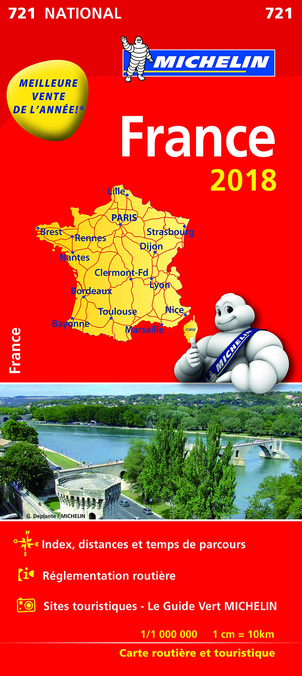 Carte Nationale France 2018 Leisure, Home & Garden