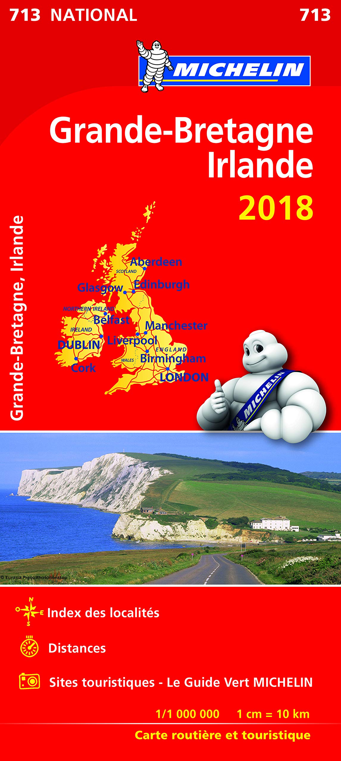 Carte Nationale Grande-Bretagne, Irlande 2018 book