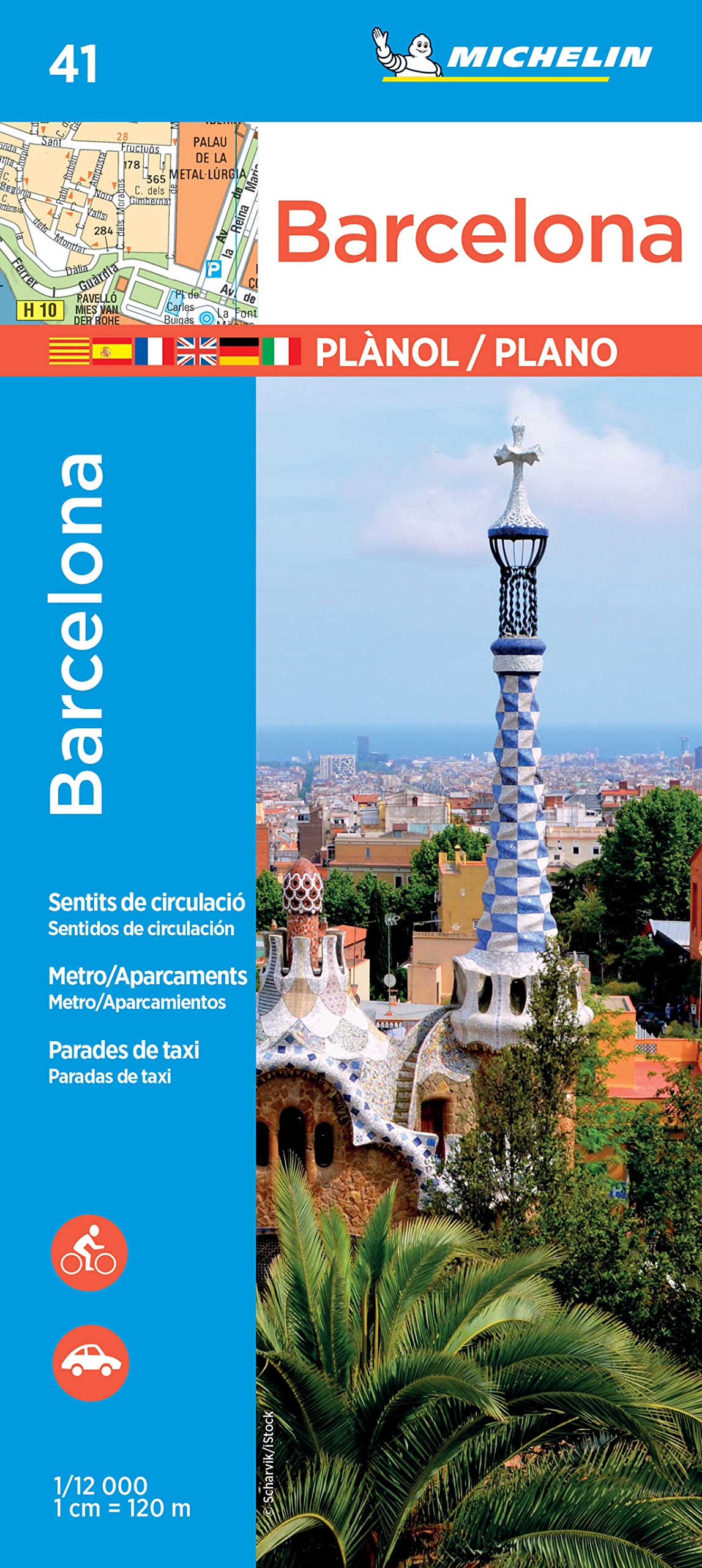Michelin Barcelona Map No. 41: City Plans (Planos Michelin) Leisure, Home & Garden