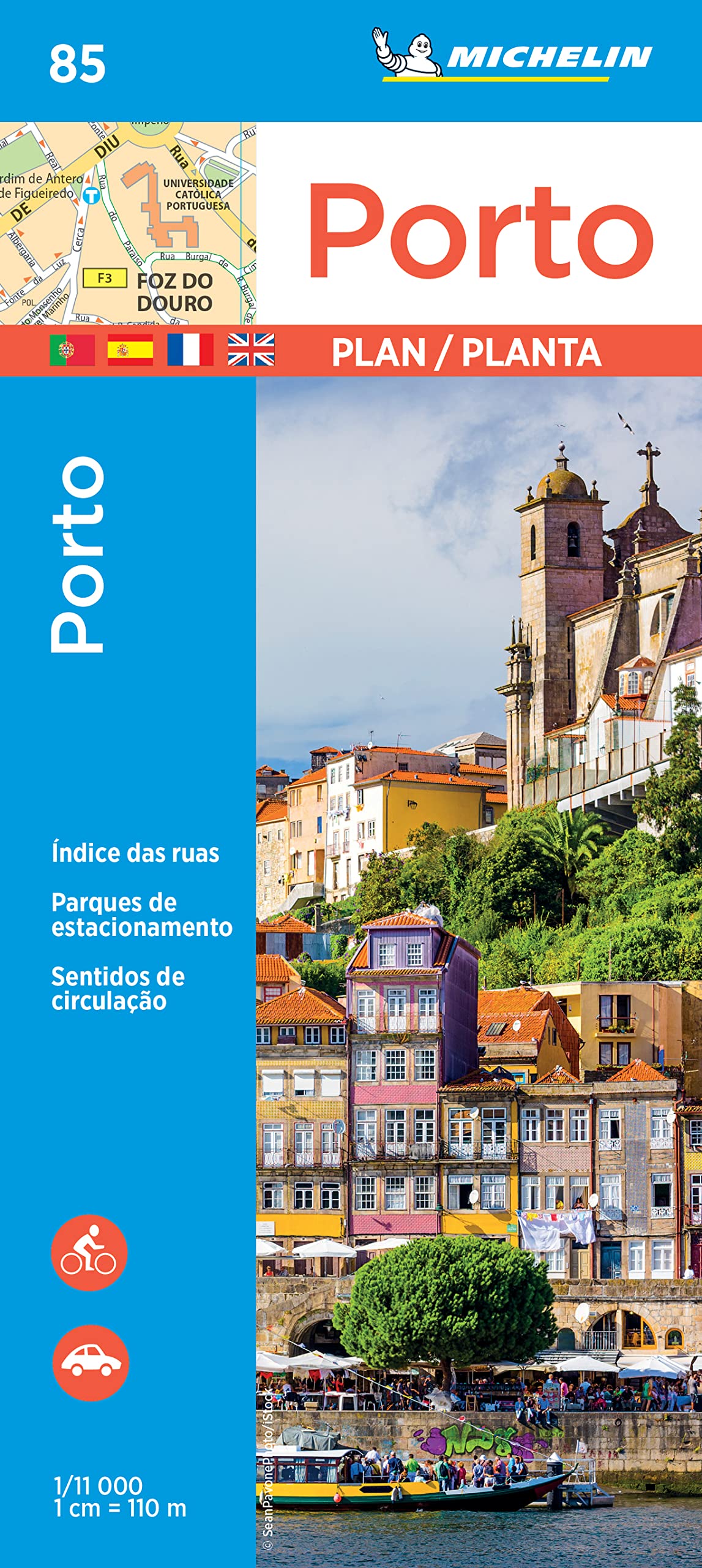 Porto - Michelin City Plan 85: City Plans (Planos Michelin, Band 85) Leisure, Home & Garden