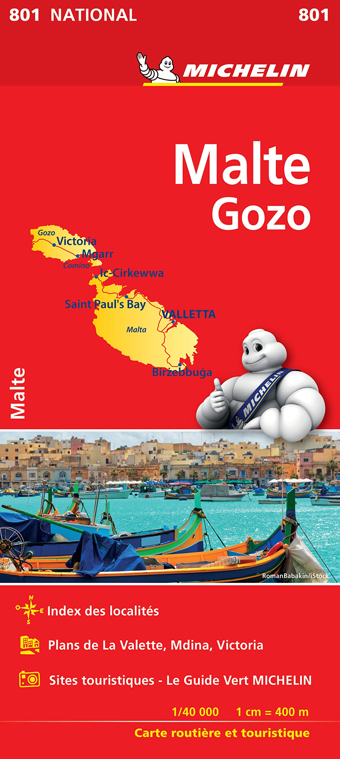 Malta - Michelin National Map 801: Gozo (Maps/Country) Leisure, Home & Garden