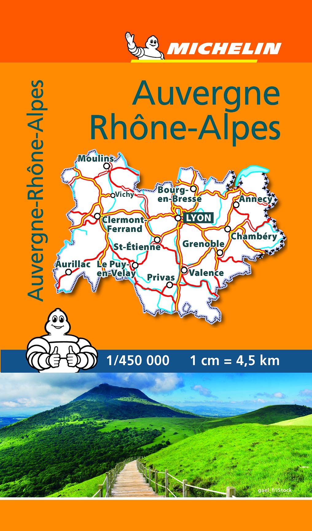 Carte MINI CR AUVERGNE RHONE ALPES book