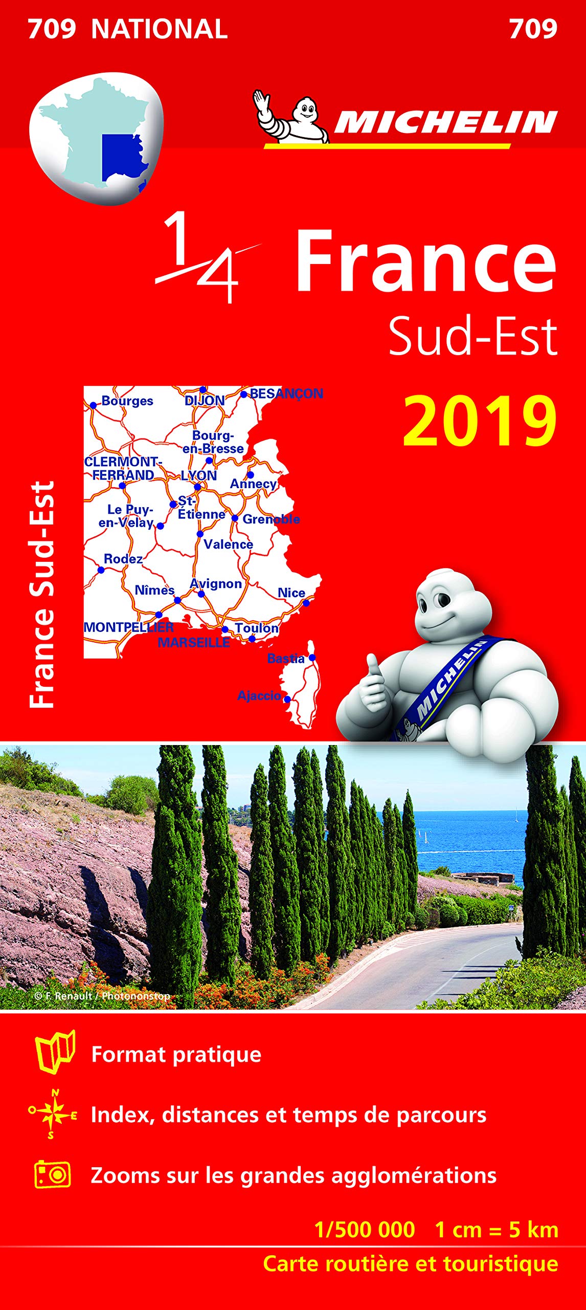 Carte Nationale France Sud-Est 2019 book