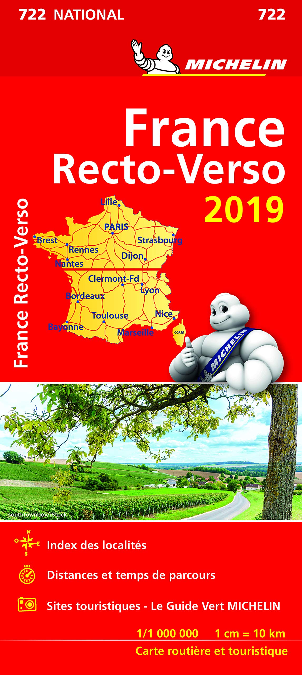 CARTE NATIONALE 722 FRANCE RECTO-VERSO 2019 Leisure, Home & Garden