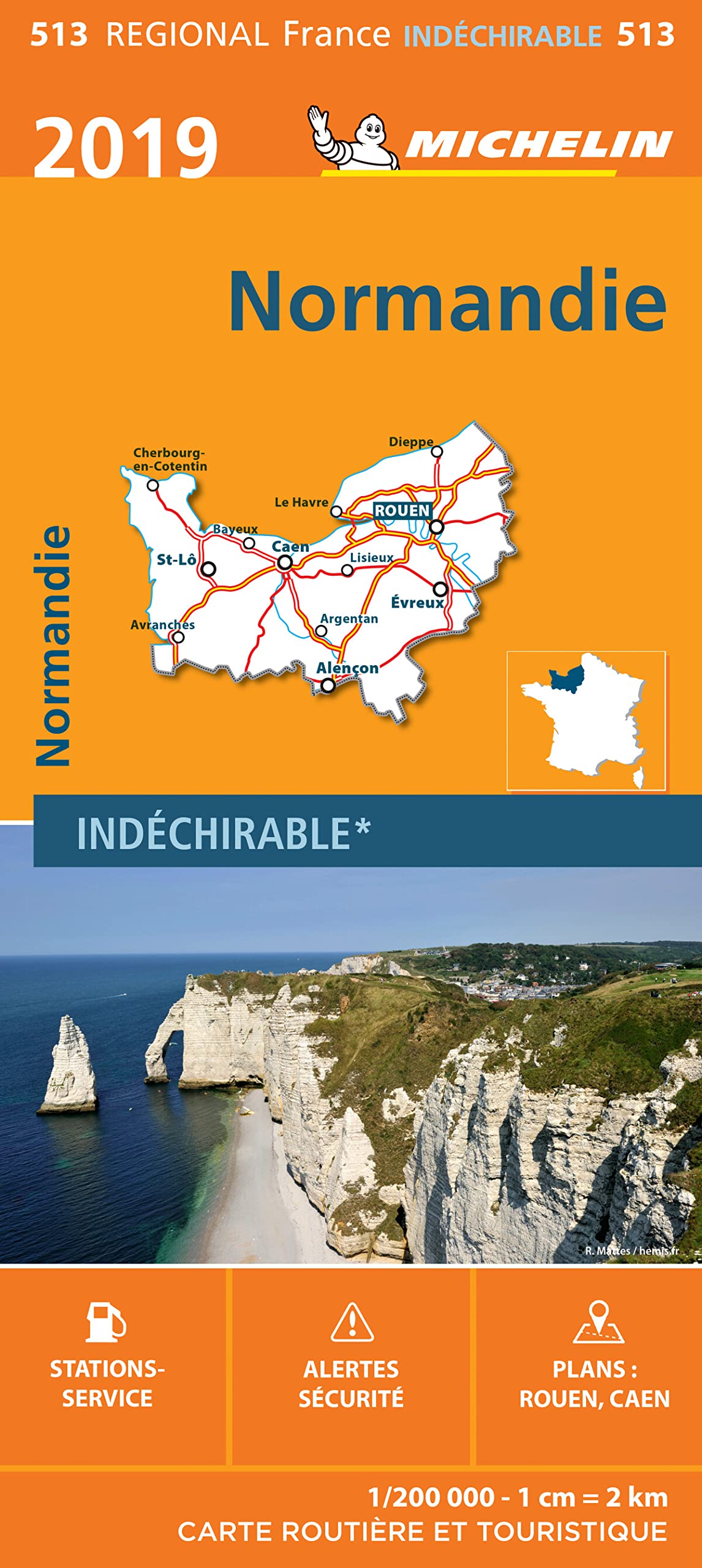 Carte Régionale Normandie 2019 book