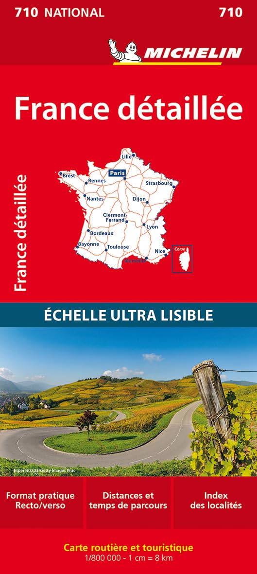 Michelin Frankreich (800K) (MICHELIN Nationalkarten) Leisure, Home & Garden