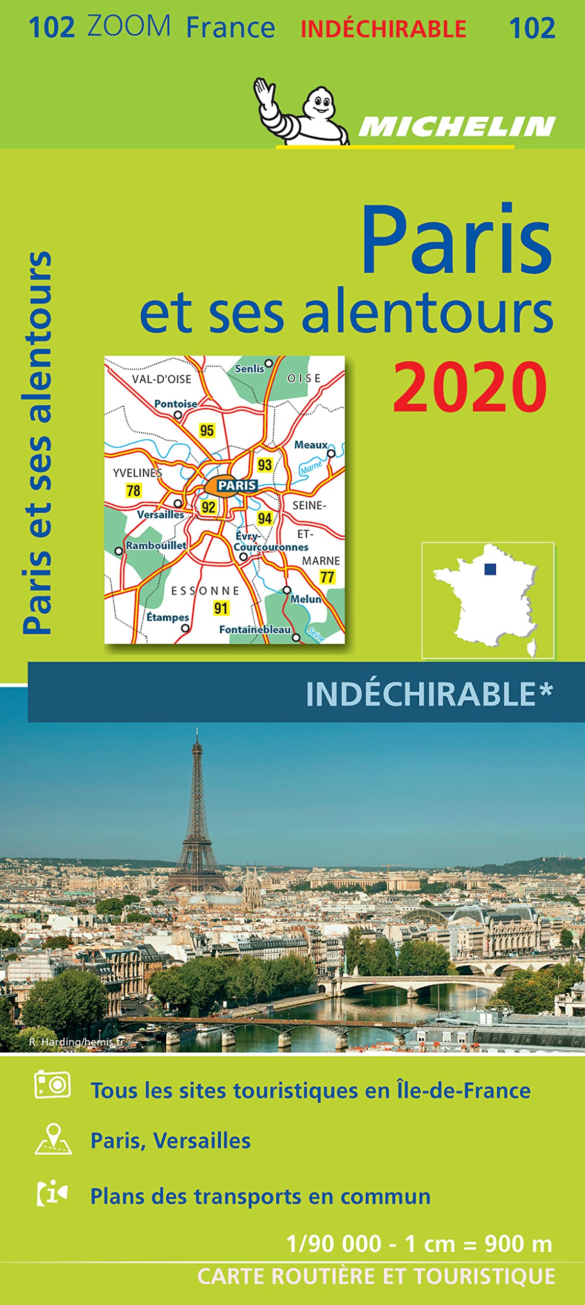 Product Image: Michelin Paris et ses alentours 2020