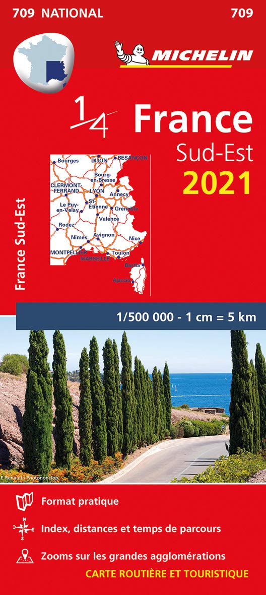 Michelin Südostfrankreich: Straßen- und Tourismuskarte 1:500.000 (MICHELIN Nationalkarten) Leisure, Home & Garden