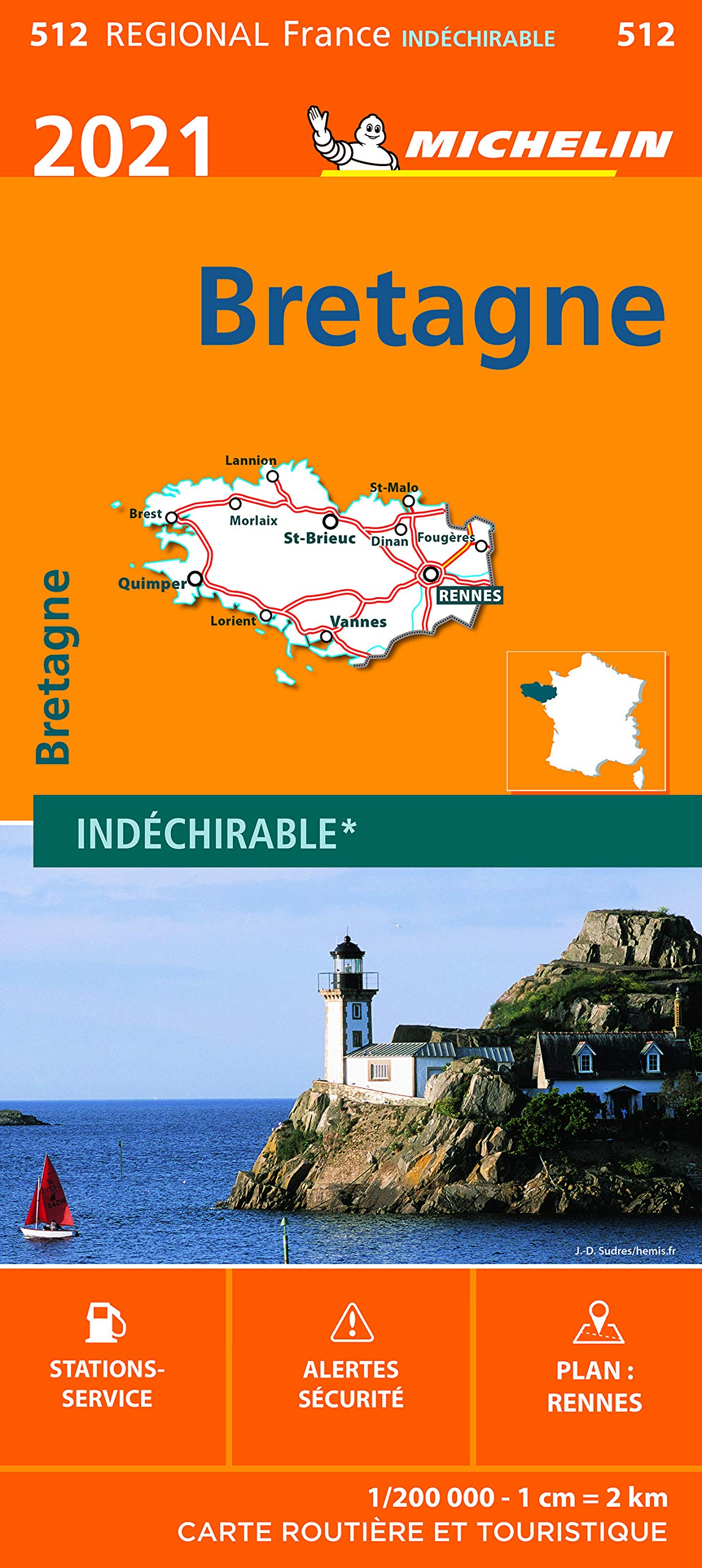 Carte Régionale Bretagne 2021 book