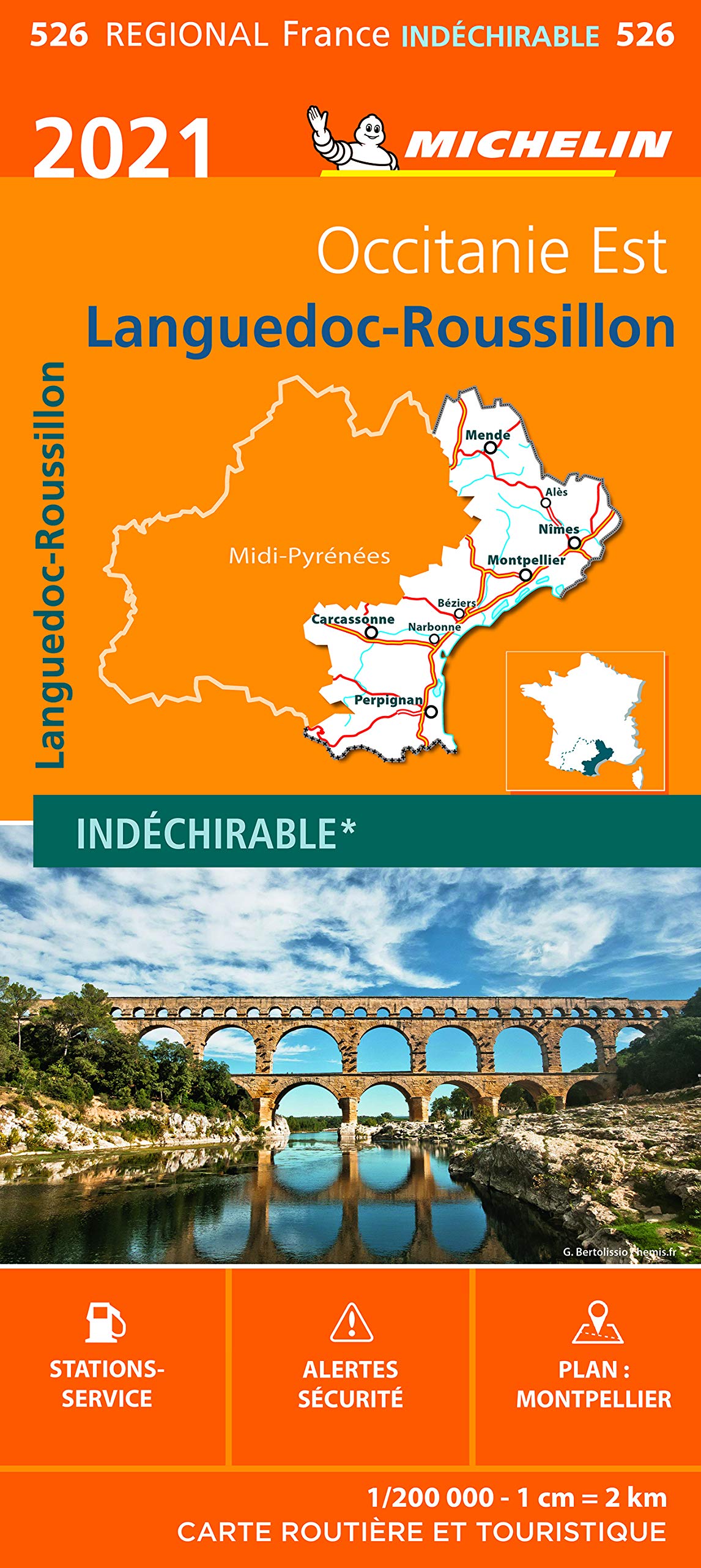 Carte Régionale Languedoc-Roussillon 2021 Leisure, Home & Garden