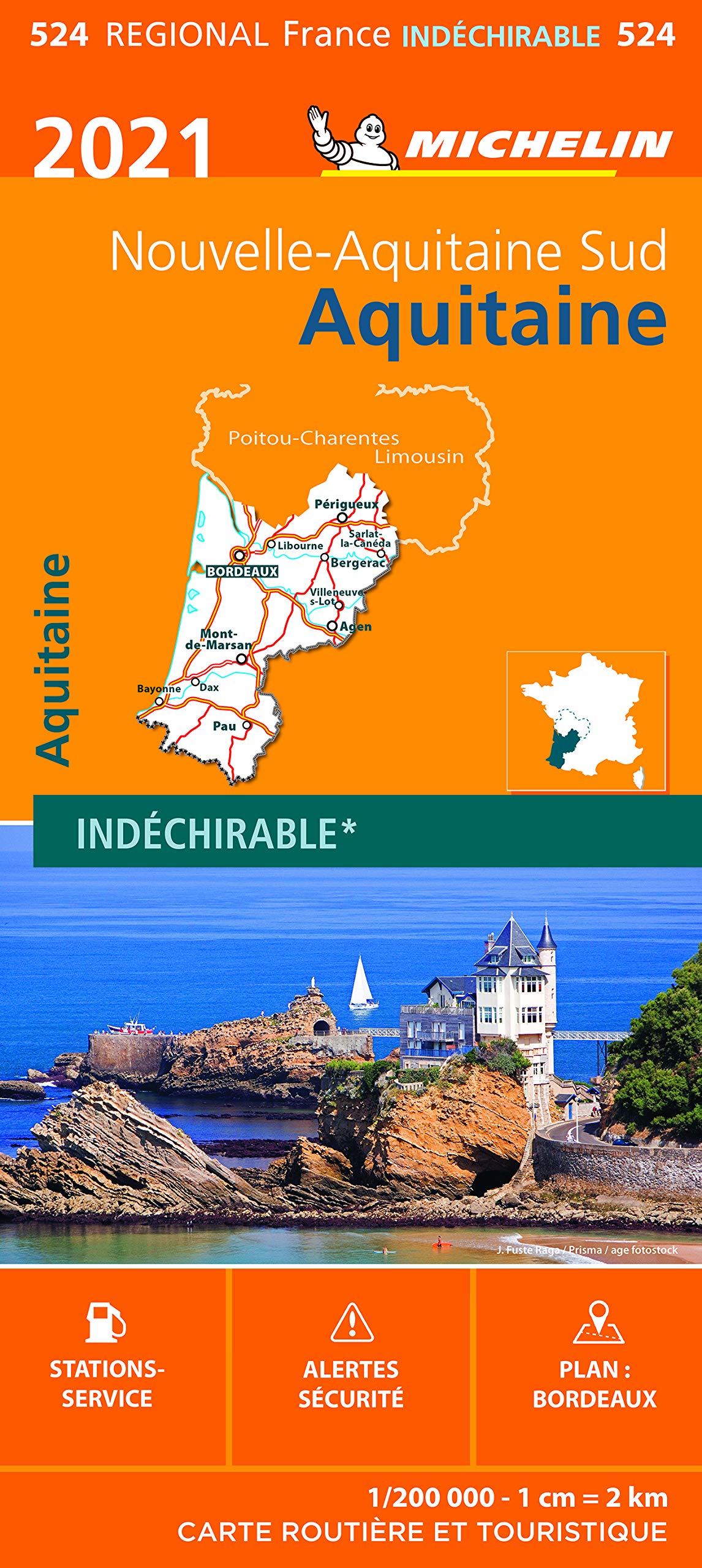 Carte Régionale Aquitaine 2021 Leisure, Home & Garden