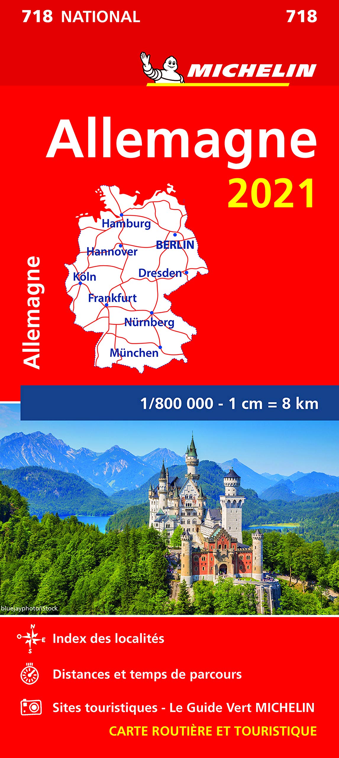 Carte Nationale Allemagne 2021 Leisure, Home & Garden
