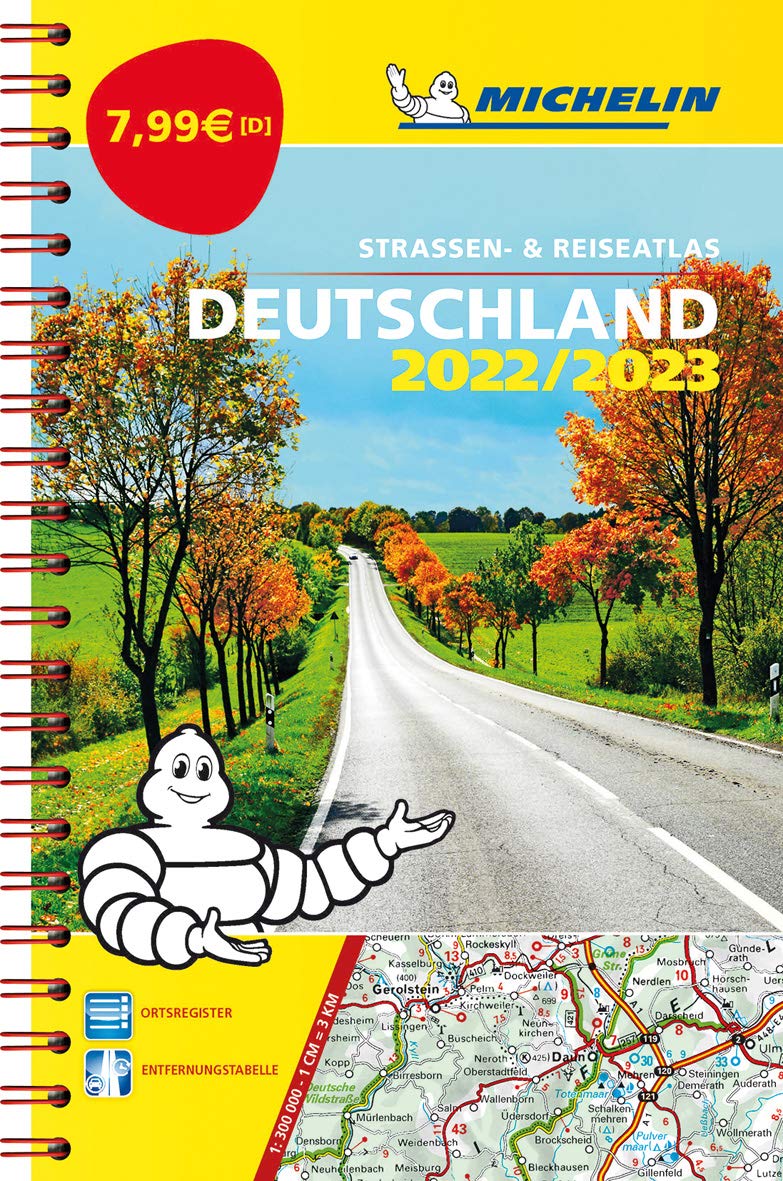 Michelin Kompaktatlas Deutschland 2022/2023 (MICHELIN Atlanten) Leisure, Home & Garden