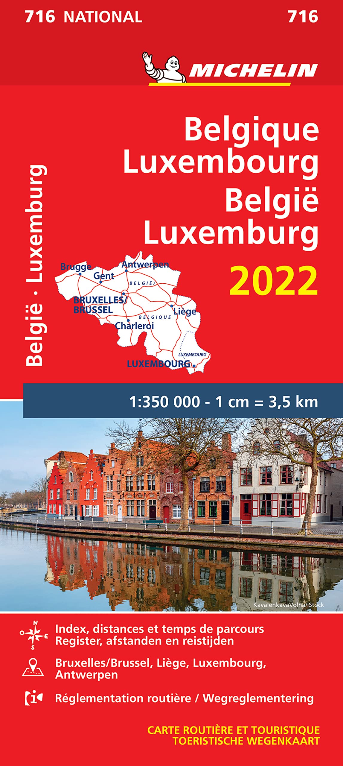 BELGIQUE LUXEMBOURG BELGIE LUXEMBURG 11716 2022 book
