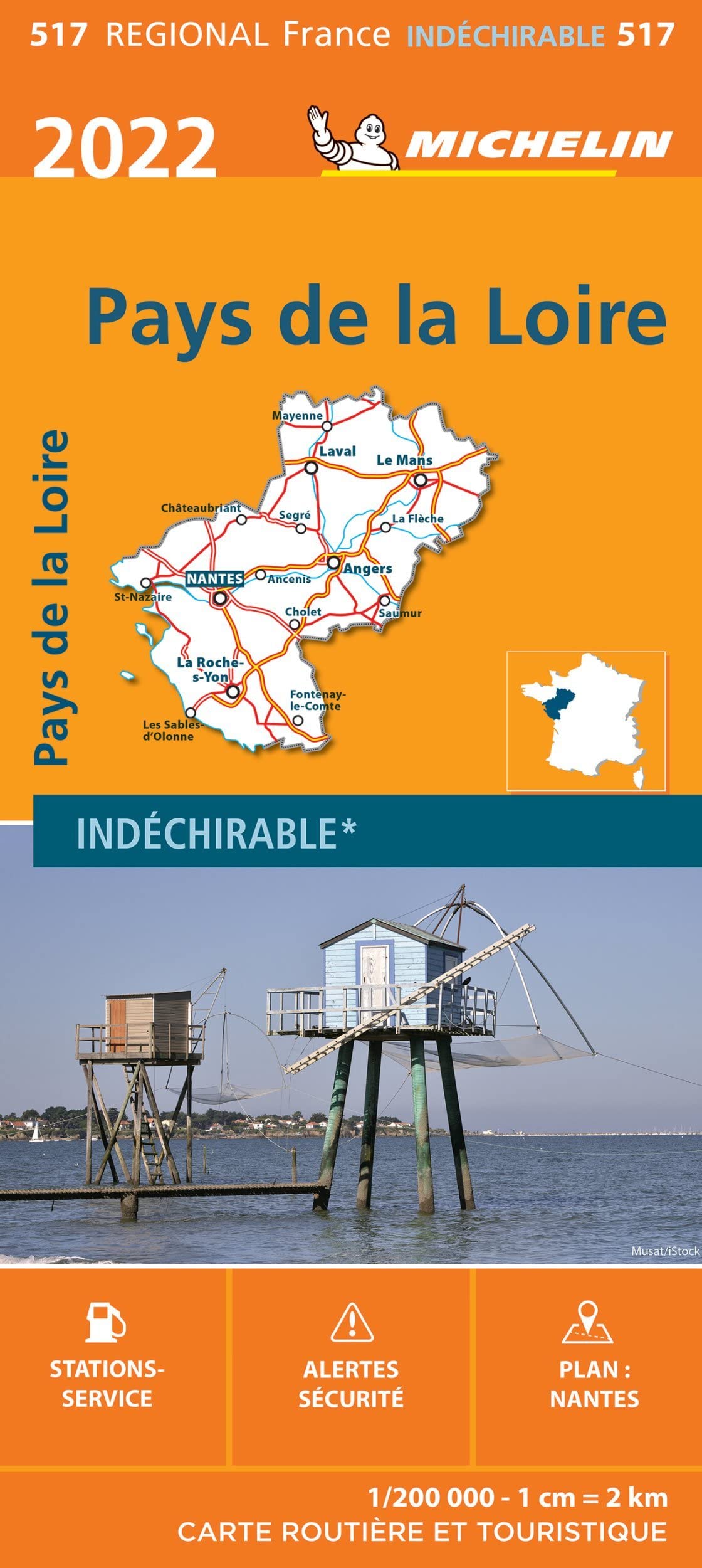 Carte Régionale Pays de la Loire 2022 Leisure, Home & Garden