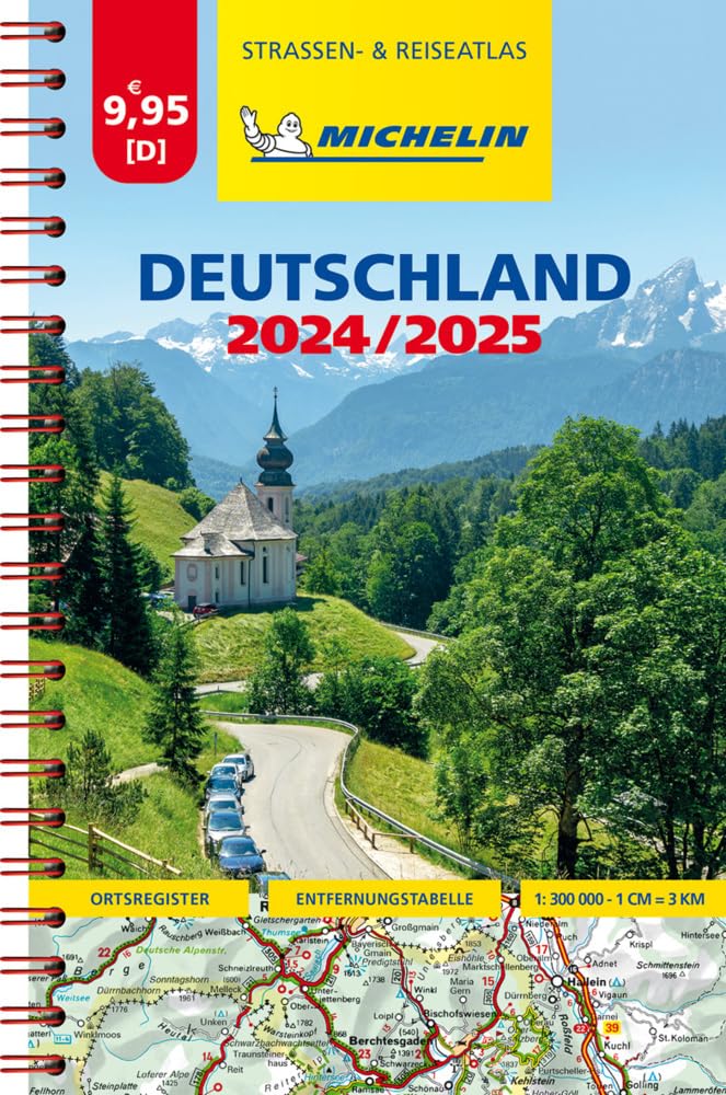 Michelin Kompaktatlas Deutschland 2024/2025 (MICHELIN Atlanten) Leisure, Home & Garden