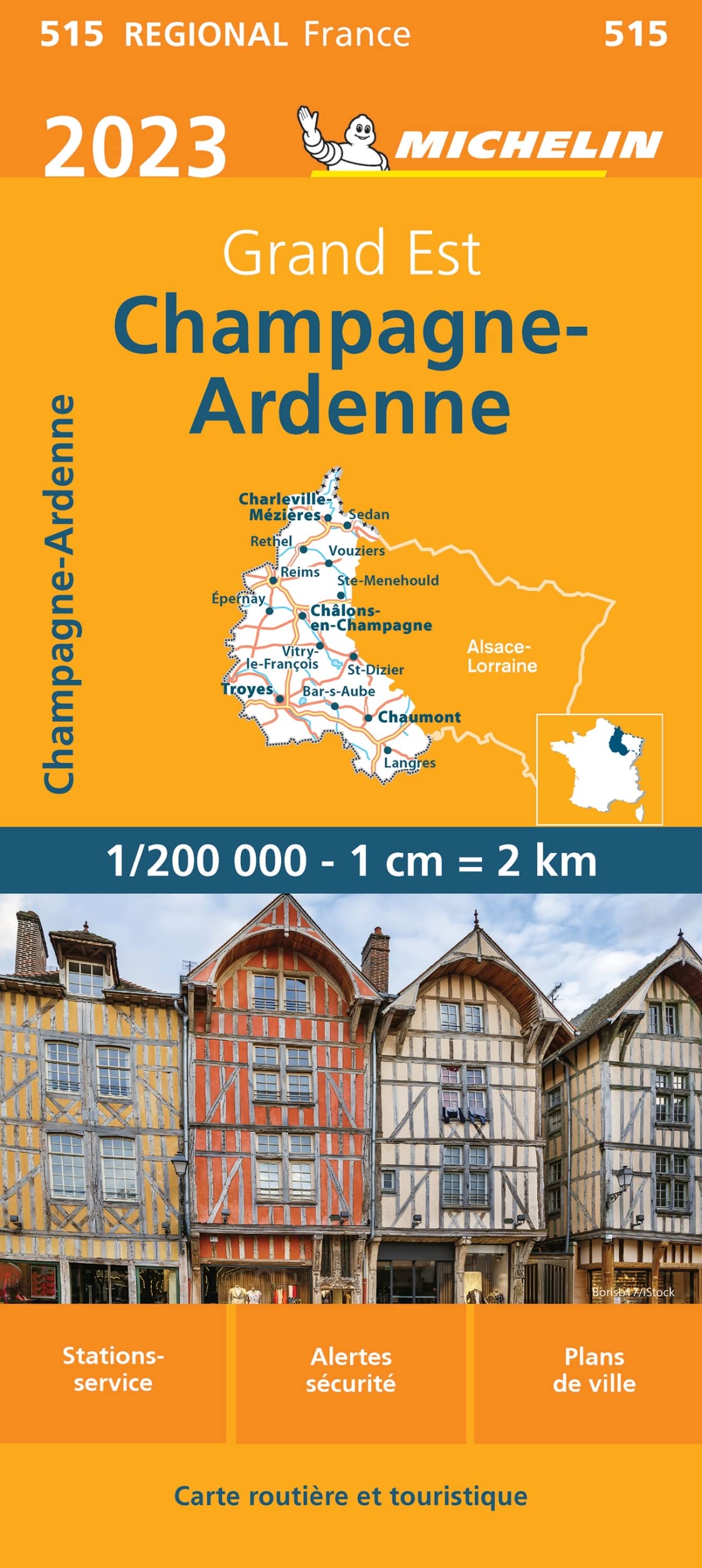 Carte Régionale Champagne-Ardenne 2023 book