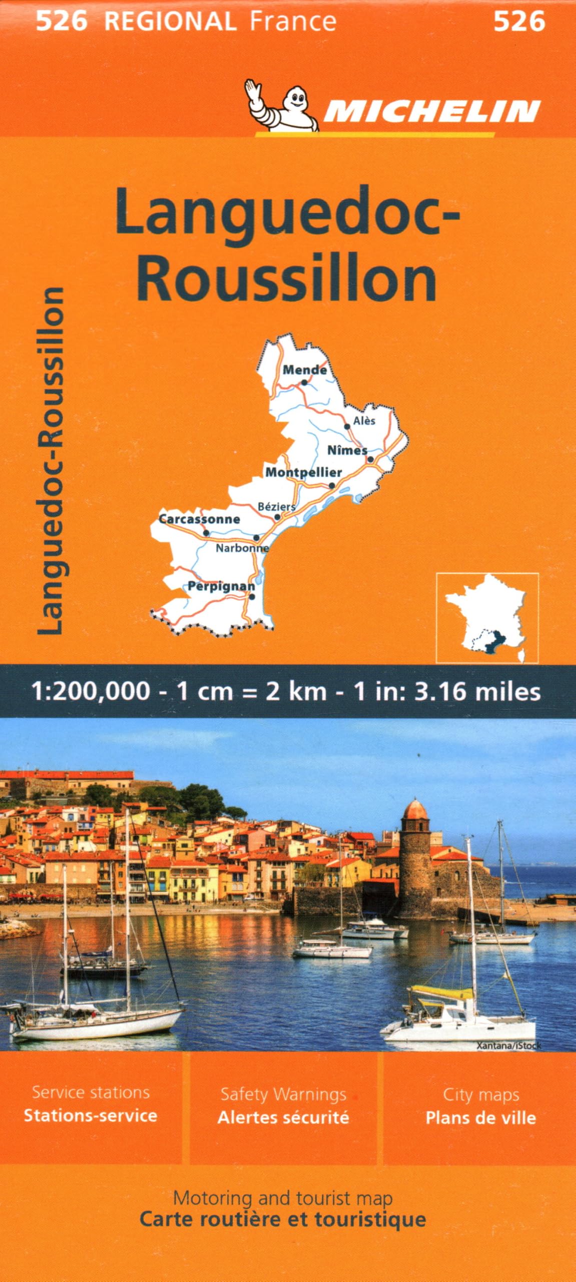 Michelin Regional France Languedoc-Roussillon Map (The Michelin Maps, 526) Leisure, Home & Garden