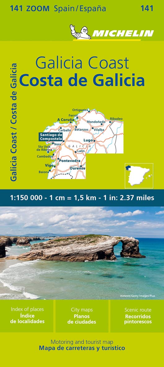 Michelin Costa de Galicia, Galicische Küste Leisure, Home & Garden